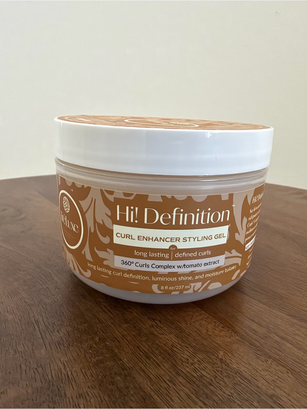 TreLuxe Hi Definition curl enhancer styling gel